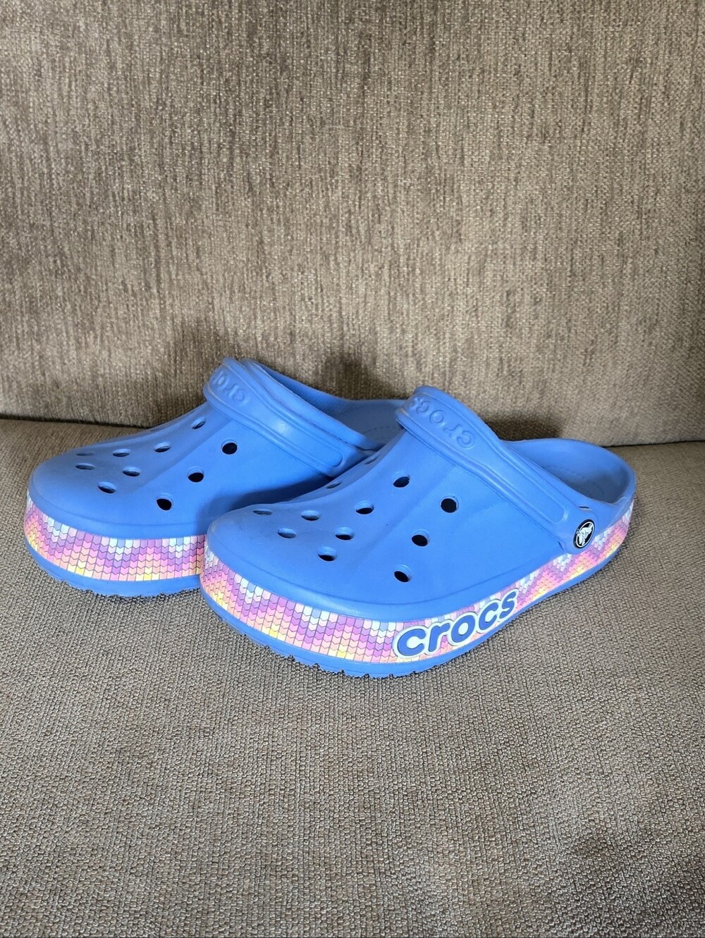 Crocs Bayaband Chevron Band clogs